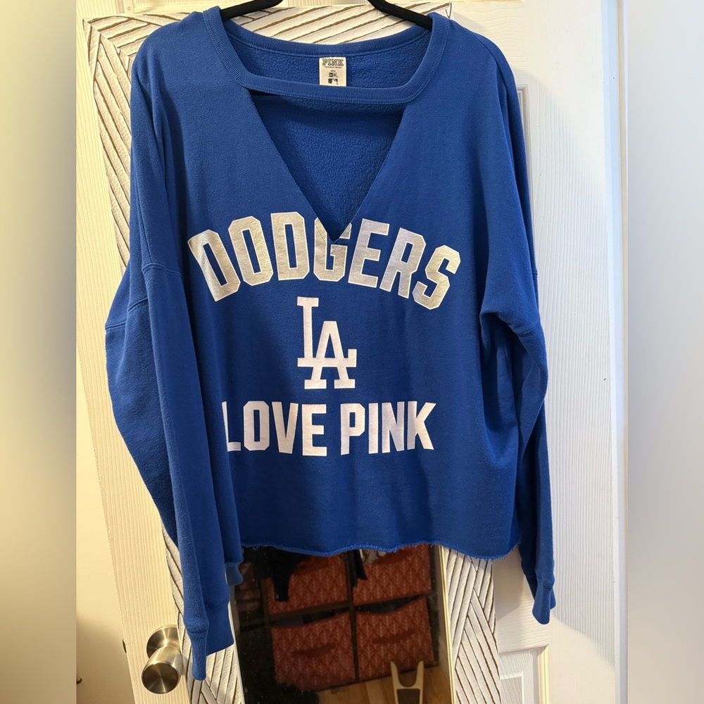 Victoria's Secret Blue Crew Neck Sweater